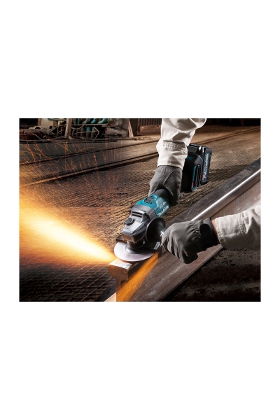 Makita GA007GM201 XGT 40V 4Ah Li-ion 115mm Akülü Taşlama - Thumbnail