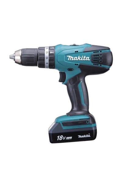 Makita HP457DWE 18V Li Çift Akülü Darbeli Matkap Vidalama - Thumbnail