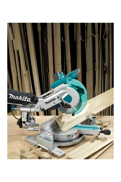 Makita - Makita LS1016L Çift Sürgülü Lazerli Gönye Kesme Makinesi Makita LS1016L Çift Sürgülü Lazerli Gönye Kesme Makinesi - Thumbnail