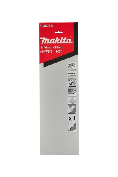 Makita 194691-8 13x1140mm 14 Diş Bi-Metal Şerit Testere Bıçağı - Thumbnail