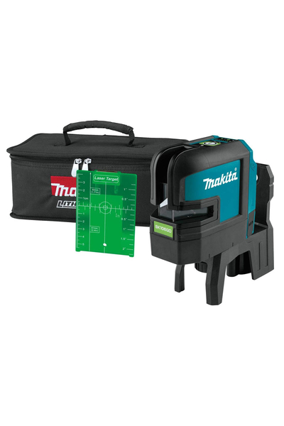 Makita - Makita SK106GDZ Akülü 4 Nokta Yeşil Çapraz Çizgi Lazeri Makita SK106GDZ Akülü 4 Nokta Yeşil Çapraz Çizgi Lazeri - Thumbnail