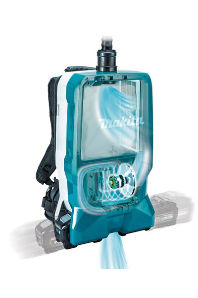 Makita VC012GZ01 40V Akülü Sırt Süpürgesi - Thumbnail