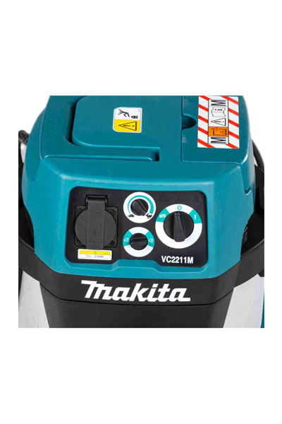 Makita VC2211MX1 1050W Elektrikli Endüstriyel Süpürge - Thumbnail