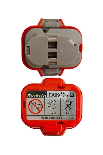 Makita 193977-7 9.6V 1.3Ah Mandallı Kısa Tip PA09 Yedek Akü - Thumbnail