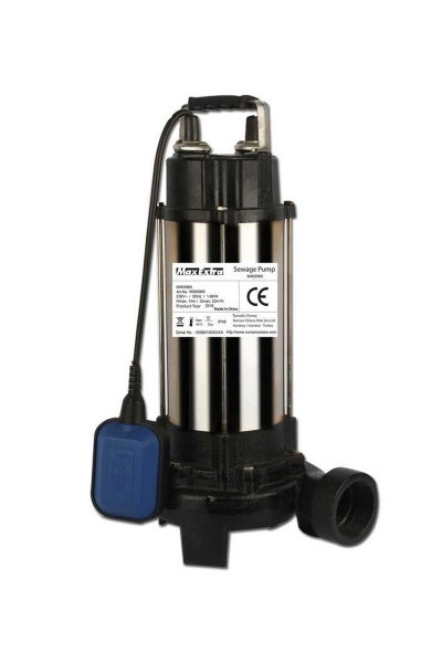 Max Extra MX05910 1100W 1.5hp Parçalayıcı Bıçaklı Kirli Su Pompası - Thumbnail