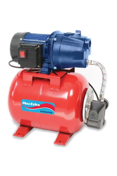 Max Extra - Max Extra MX05HP08 800W 1 inç Tanklı Su Pompası Max Extra - Max Extra MX05HP08 800W 1 inç Tanklı Su Pompası
