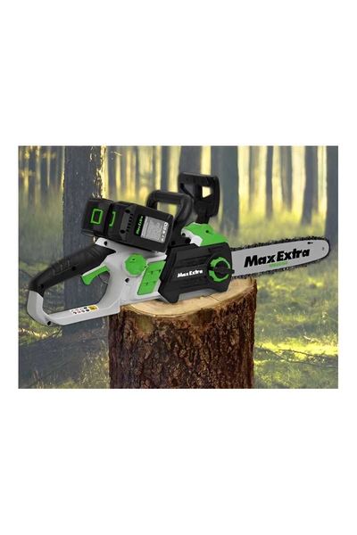 Max Extra - Max Extra MX8005 Brushless 2X20V Akülü Ağaç Kesme Motoru Max Extra MX8005 Brushless 2X20V Akülü Ağaç Kesme Motoru - Thumbnail