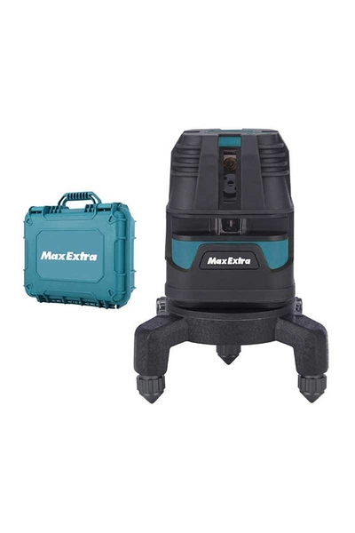 Max Extra - Max Extra MXP05G 4 Diket 1 Yatay 1 Nokta Yeşil Lazer Şakül