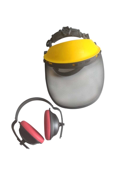 MaxSafety - Max Safety SE3796 Koruyucu Siperlik ve Kulaklık Seti