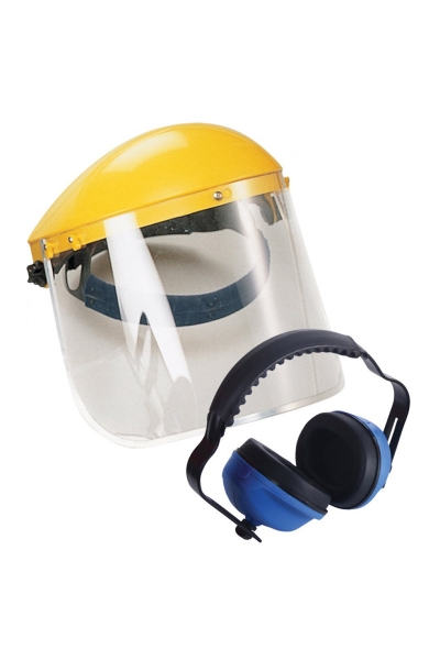 Max Safety SE913-004 Yüz Koruyucu Maske ve Kulaklık - Thumbnail