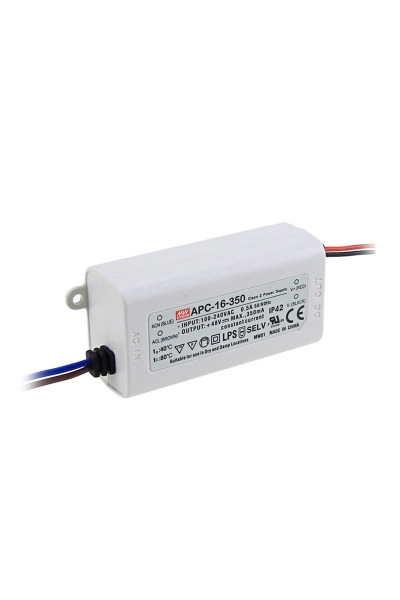 Mean Well APC-16-350 12W 48Vdc 0.35A Led Sürücü - Thumbnail