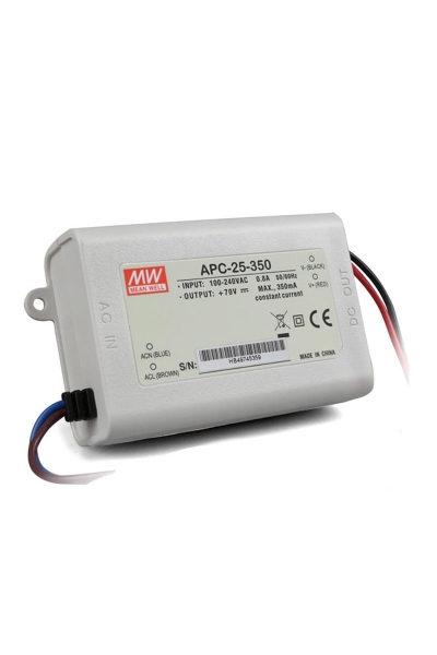Mean Well APC-25-350 25W 25-70V 350mA Led Sürücü - Thumbnail