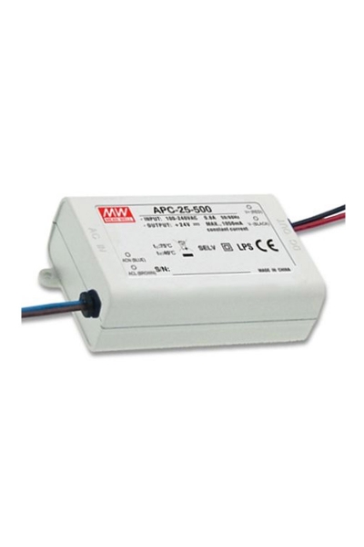 Mean Well APC-25-500 25W 50Vdc 0.5A Led Sürücü - Thumbnail