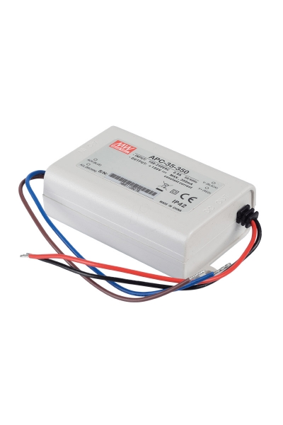 Mean Well APC-35-350 35W 100Vdc 0.35A Led Sürücü Mean Well APC-35-350 35W 100Vdc 0.35A Led Sürücü