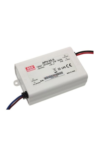 Mean Well APV-35-5 25W 5V 5A Led Sürücü