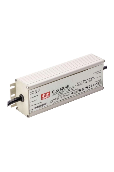 Mean Well CLG-60-48 48V 1.3A 62.5W Aktif PFC Fonksiyon Power Supply