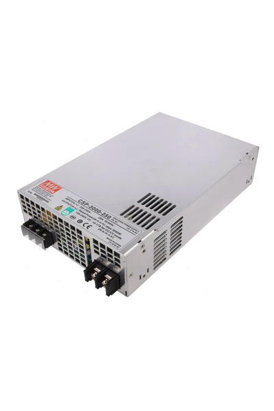 Mean Well CSP-3000-250 250V DC 12A PFCli AC-DC Tek Çıkışlı Kapalı Kasa Güç Kaynağı