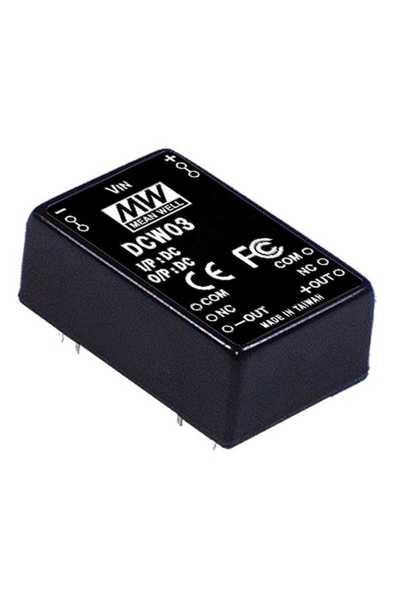 Mean Well DCW03A-5 30-300mA 3W Yalıtılmış DC/DC Dönüştürücü
