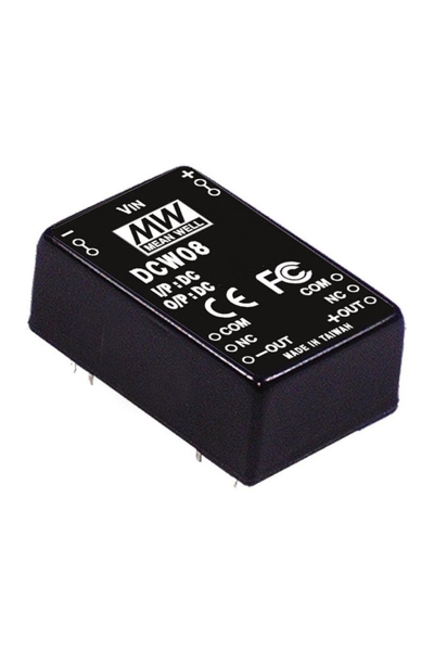 Mean Well DCW08E-15 8W 250mA Yalıtılmış DC/DC Dönüştürücü