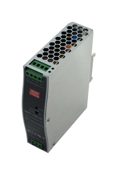 Mean Well DDR-120B-48 120W 16.8-33.6VDC 48VDC 2.5A DIN Tek Çıkışlı Ray Montajlı Dönüştürücü - Thumbnail