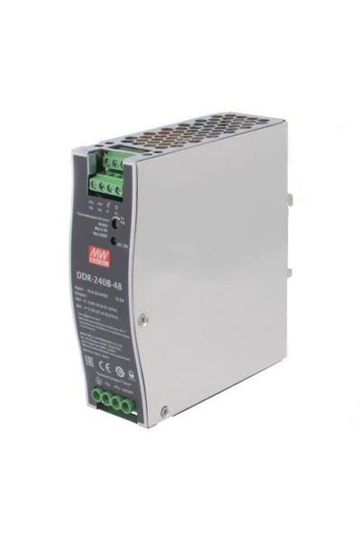 Mean Well DDR-240B-48 240W 16.8-33.6VDC 48VDC 5A DIN Tek Çıkışlı Ray Montajlı Dönüştürücü