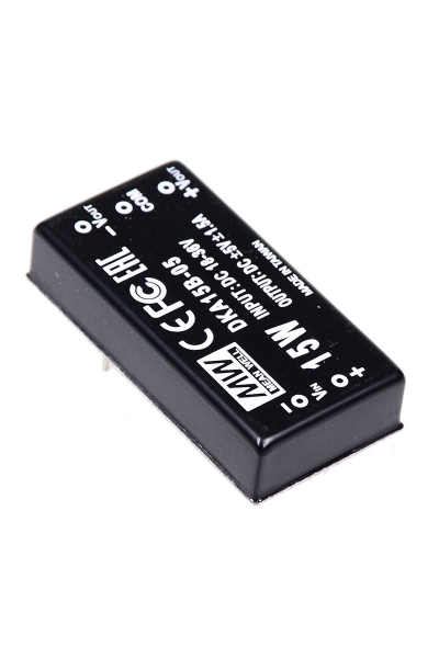 Mean Well - Mean Well DKA15B-05 15W 5V 300-3000mA DC-DC Dönüştürücü