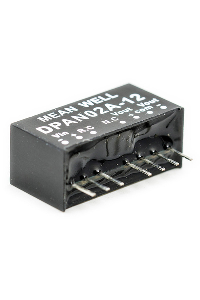 Mean Well DPAN02A-12 9-18VDC +-12VDC 0.083A PCB Montajlı Dönüştürücü