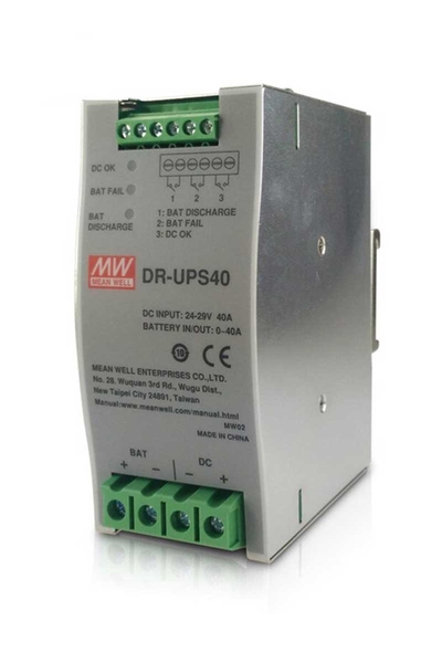 Mean Well DR-UPS40 24-29V 0-40A Ups Modül - Thumbnail