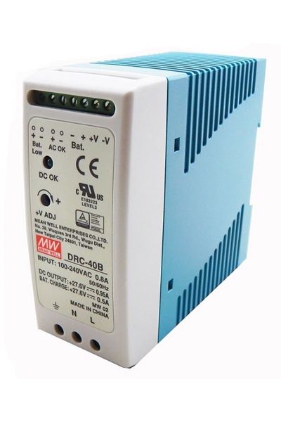 Mean Well - Mean Well DRC-40B 40W 27.6V-27.6V 0.95A-0.95A Ups