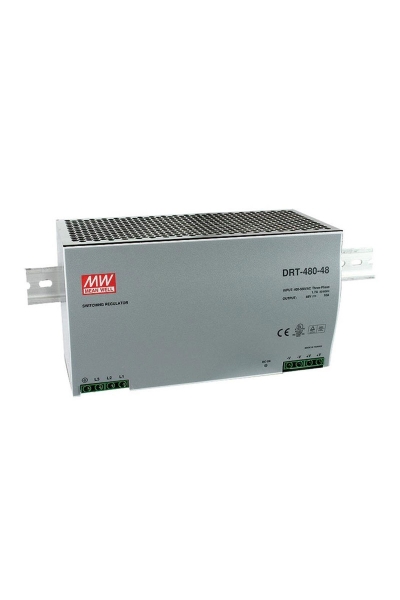 Mean Well - Mean Well DRT-480-48 480W DIN Ray Power Supply