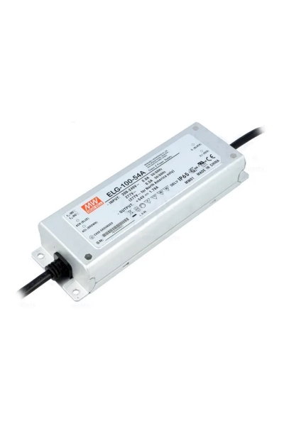 Mean Well ELG-100-54A-3Y 54V DC 1.78A AC-DC Tek Çıkışlı Led Sürücü