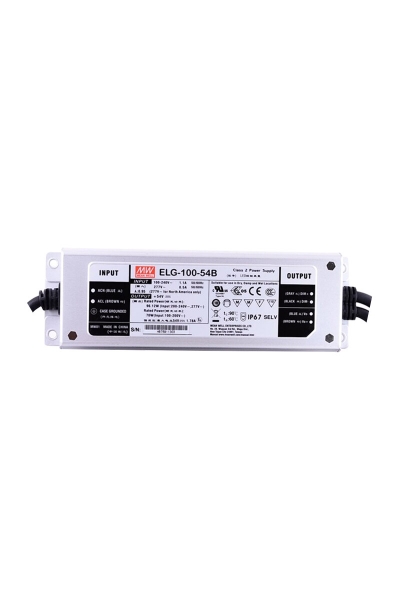 Mean Well ELG-100-54B-3Y 54V DC 1.78A AC-DC Tek Çıkışlı Led Sürücü
