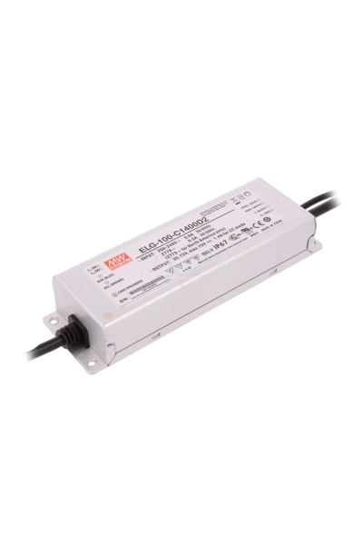 Mean Well ELG-100-C1400D2-3Y 72V DC 1.4A PFCli AC-DC Tek Çıkışlı Led Sürücü