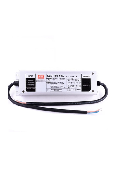 Mean Well ELG-150-12A-3Y 150W 12V DC 10A Karma Mod Tek Çıkışlı Led Sürücü