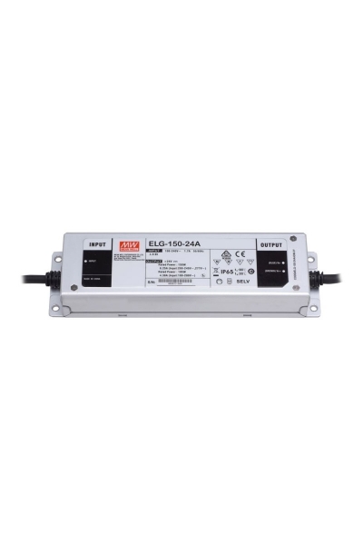 Mean Well ELG-150-24A-3Y 150W 24V DC 6.25A Karma Mod Tek Çıkışlı Led Sürücü