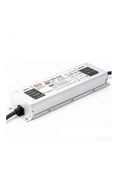 Mean Well ELG-200-42A-3Y 42V DC 4.76A Karma Mod AC-DC Tek Çıkışlı Led Sürücü