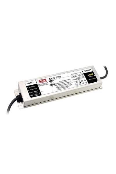 Mean Well - Mean Well ELG-200-C700DA-3Y 286V DC 0.7A DALI PFCli AC-DC Tek Çıkışlı Led Sürücü