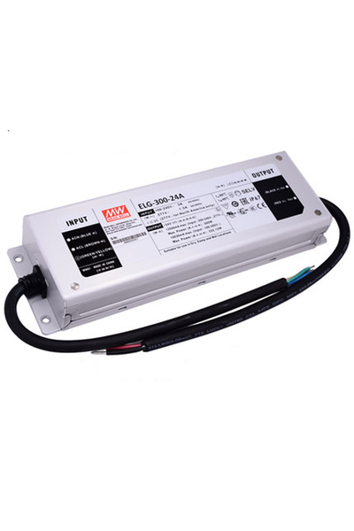 Mean Well ELG-300-24A 24V DC 12.5A AC-DC Tek Çıkışlı Led Sürücü