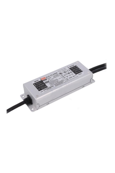 Mean Well ELG-75-12DA-3Y 12V DC 5A Karma Mod AC-DC Tek Çıkışlı Led Sürücü Mean Well ELG-75-12DA-3Y 12V DC 5A Karma Mod AC-DC Tek Çıkışlı Led Sürücü