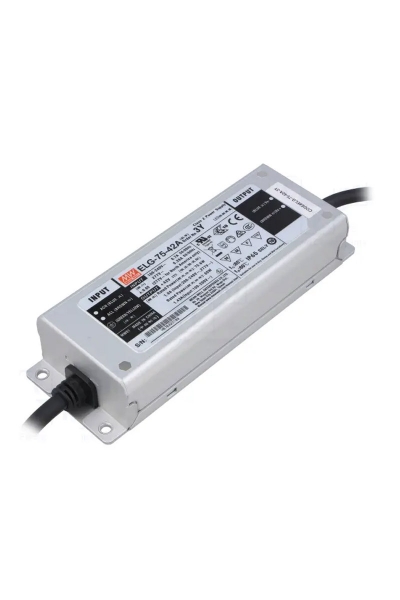 Mean Well ELG-75-42A-3Y 42V DC 1.8A Karma Mod AC-DC Tek Çıkışlı Led Sürücü