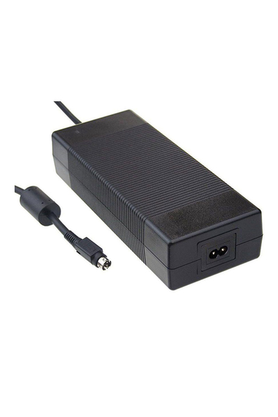 Mean Well GSM220B24-R7B 24V DC 9.2A Desktop Tipi Aktif PFCli AC-DC Medikal Şarj Adaptörü