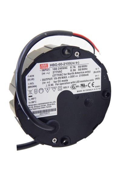 Mean Well - Mean Well HBG-60-2100 60.9W 35V 2.10A Led Sürücü
