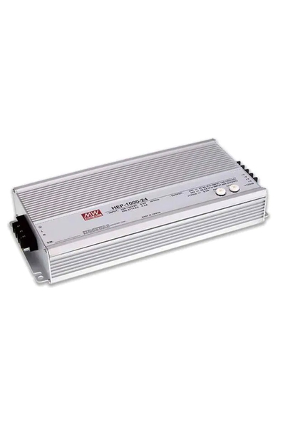 Mean Well HEP-1000-24W 24V DC 42A AC-DC PFCli Tek Çıkışlı Açık Kasa Güç Kaynağı