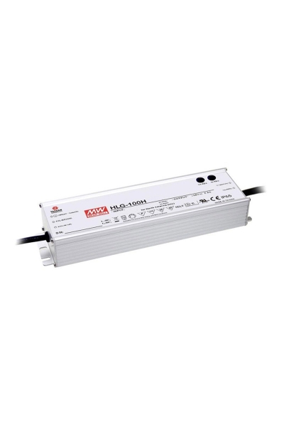 Mean Well - Mean Well HLG-100H-54 100W Sabit Voltaj Tek Çıkışlı LED Sürücü