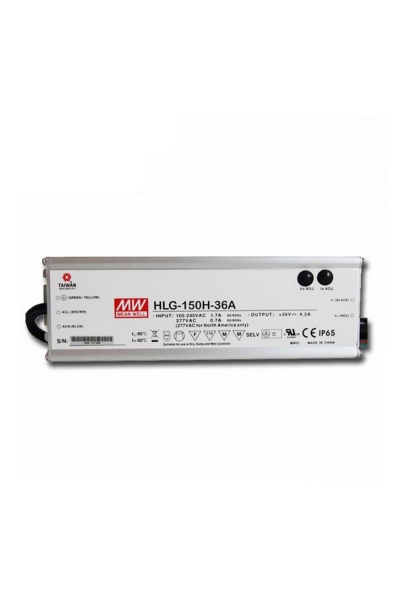 Mean Well HLG-150H-36A 151.2W 36V 4.2A Led Sürücü