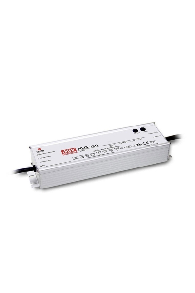 Mean Well - Mean Well HLG-150H-36B 150W Sabit Voltaj Tek Çıkışlı LED Sürücü