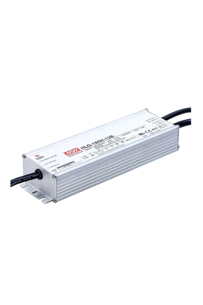 Mean Well HLG-185H-12B 156W 12V 13A Led Sürücü Mean Well HLG-185H-12B 156W 12V 13A Led Sürücü