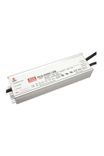 Mean Well HLG-240H-12B 192W 12V 16A Led Sürücü
