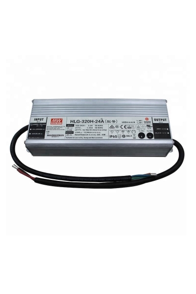 Mean Well - Mean Well HLG-320H-24A 320.2W 24V 13.34A Led Sürücü