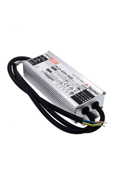 Mean Well HLG-40H-36B 40W Sabit Voltaj Tek Çıkışlı LED Sürücü